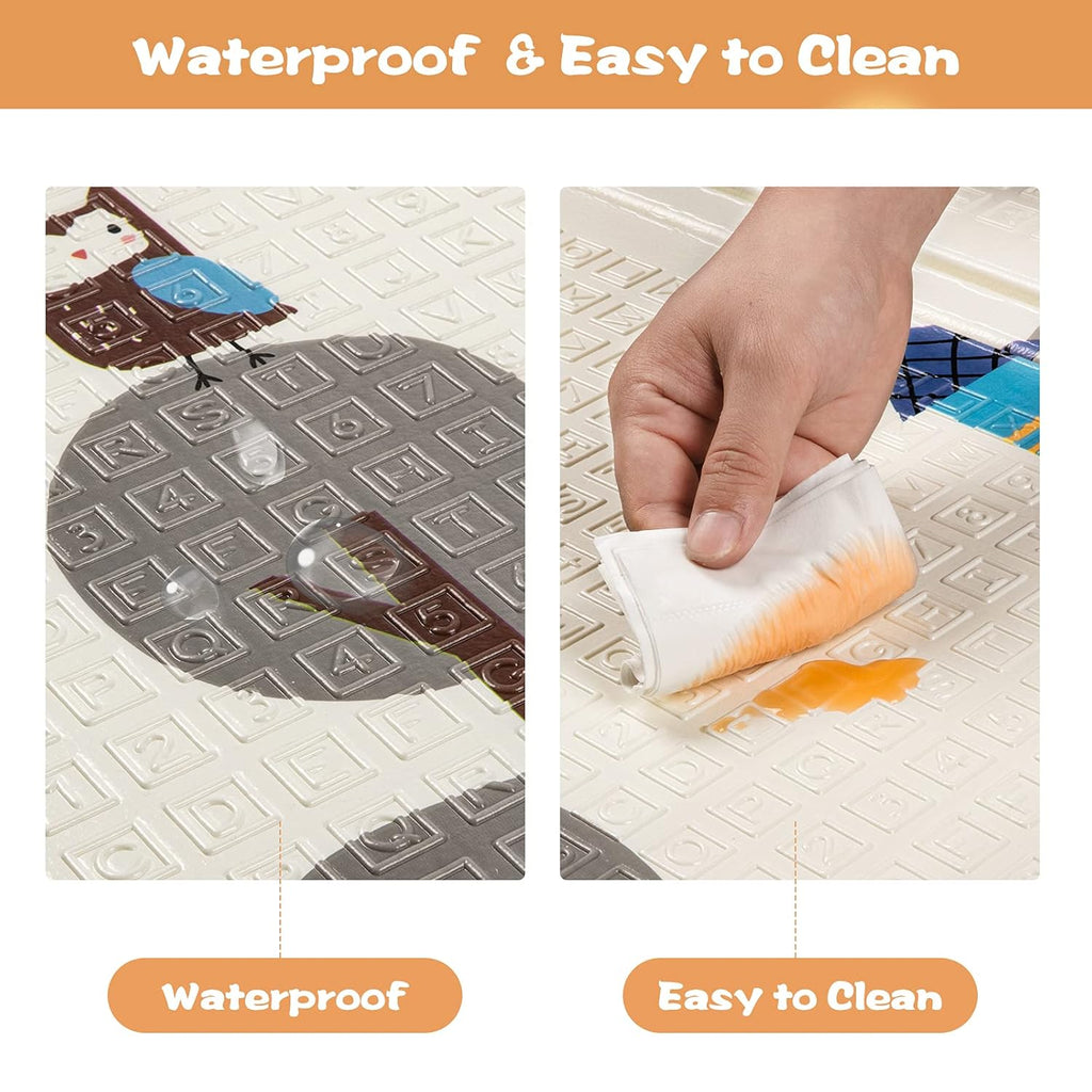 Extra Large Waterproof Foldable Baby Play Mat with Carry Bag O255