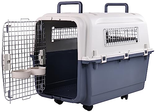 Plastic Airline Approved Travel Dog Crate, Medium X51977
