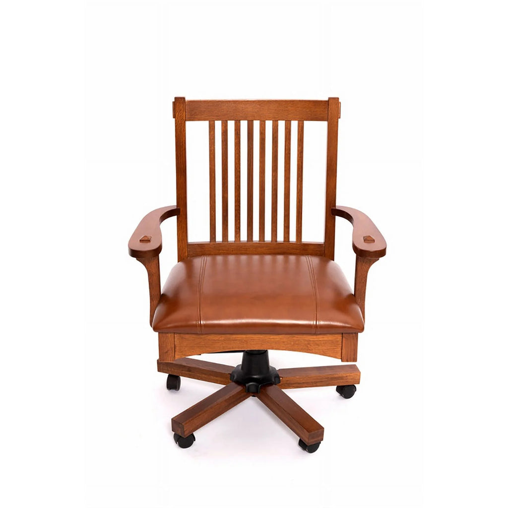 Wood Office Chair in Oak E8841