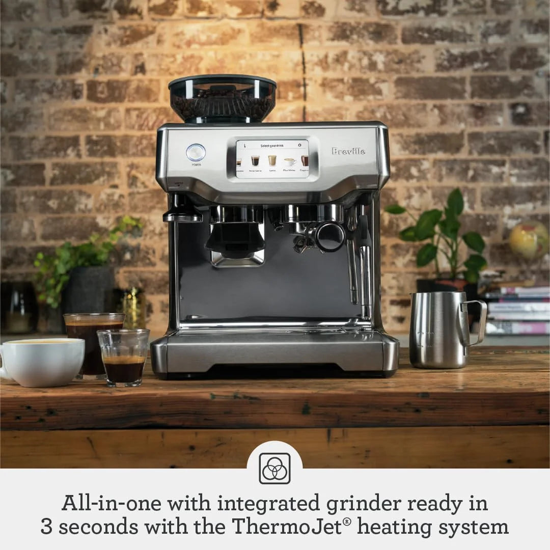 Brushed Stainless Steel Espresso Machine Z5088