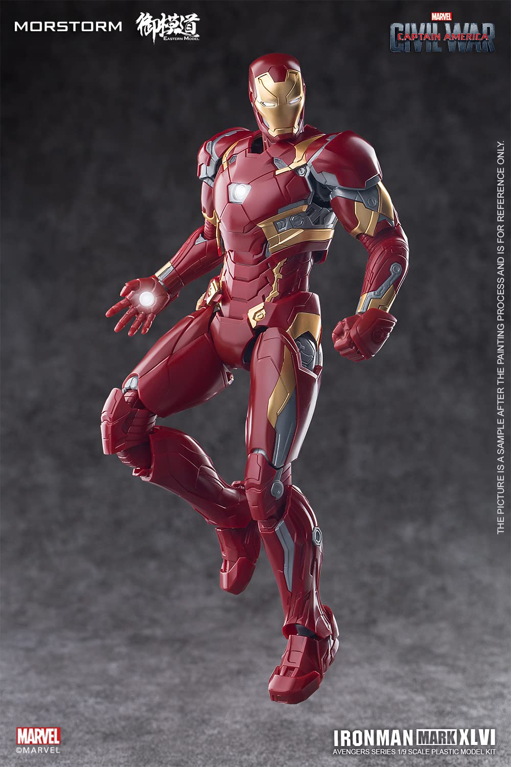 1/9 Scale Tony MK46 Action Figure Model Kits W802207