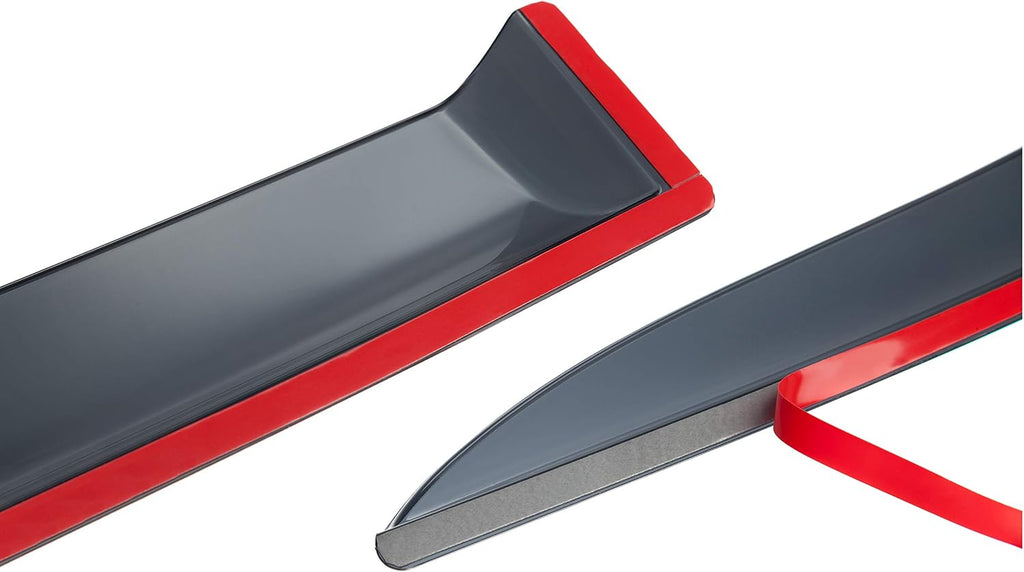 Shatterproof Side Window Deflectors for Toyota RAV4 2013-2018, Tape-on Rain Guards, 4 pcs U965