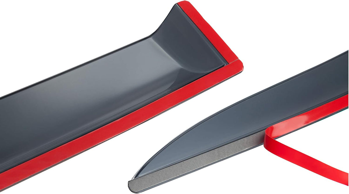 Shatterproof Side Window Deflectors for Toyota RAV4 2013-2018, Tape-on Rain Guards, 4 pcs U965