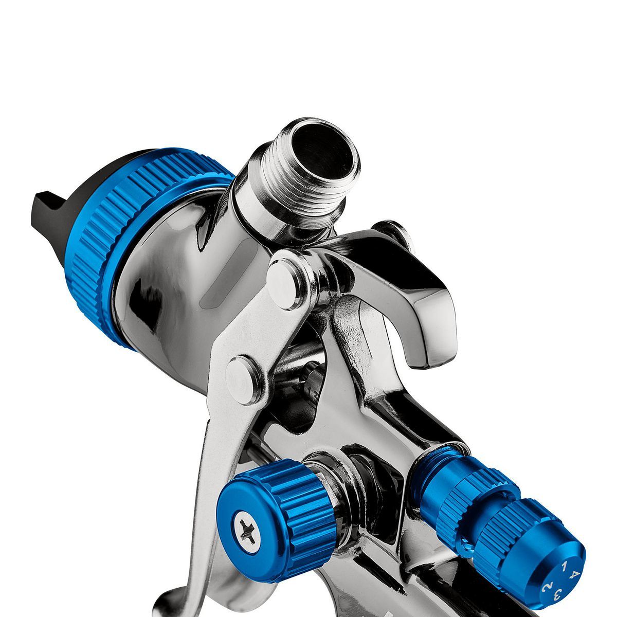 Gravity-Feed Air Spray Gun with Side Fan Control M2366