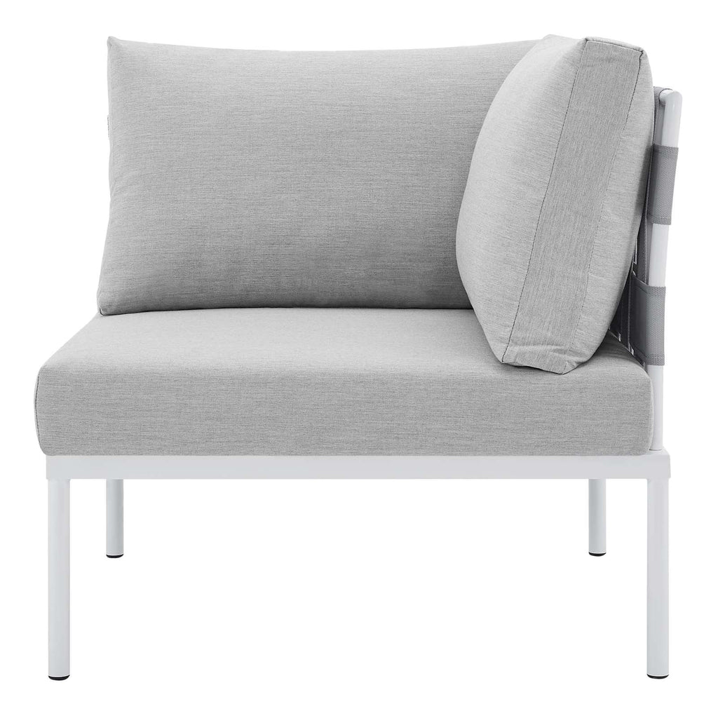 Grey Modern Outdoor Corner Chair Z5004