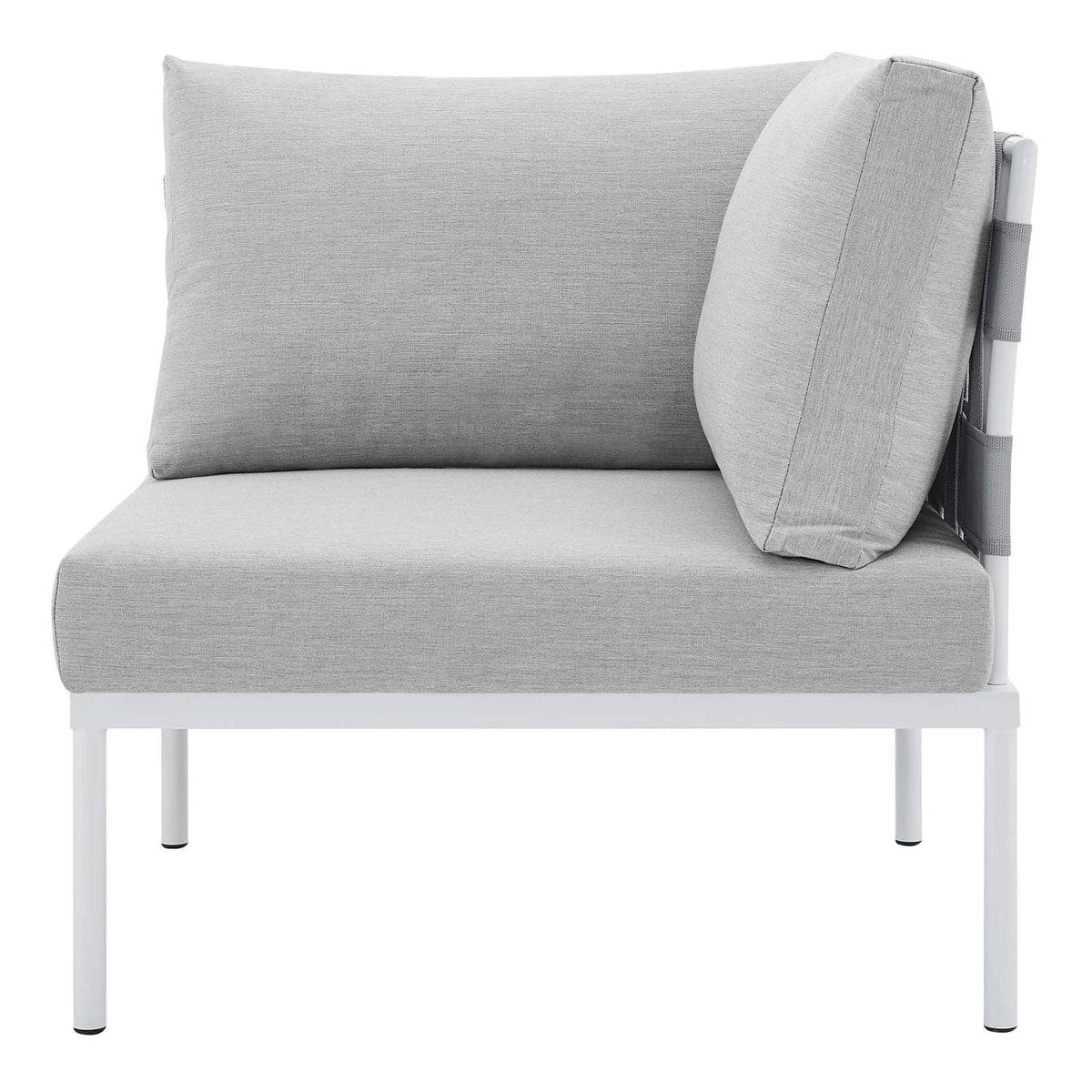 Grey Modern Outdoor Corner Chair Z5004