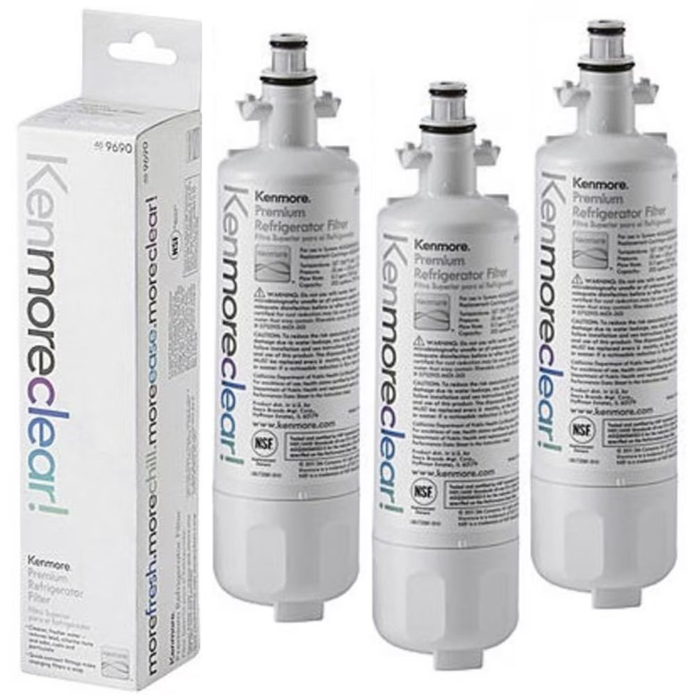 3 Pack Refrigerator Water Filter C282431