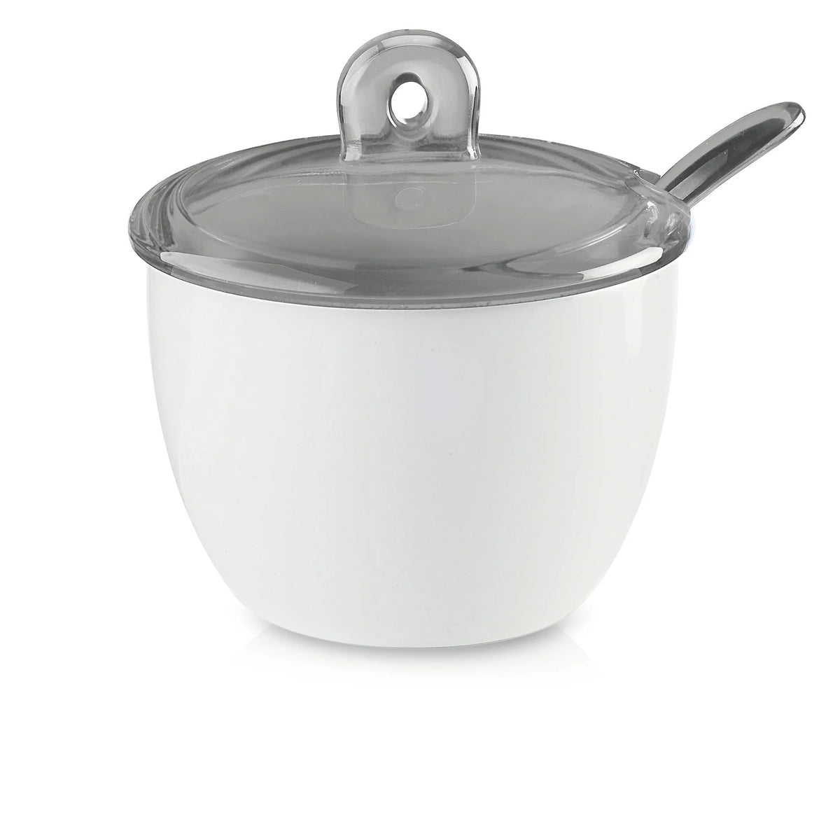 Sugar Bowl With Teaspoon Sky Grey N798438