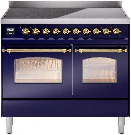 Blue Induction Range with Electric Oven L1864