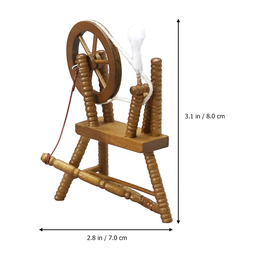 Miniature Textile Making Car Playhouse Furniture Toy O730