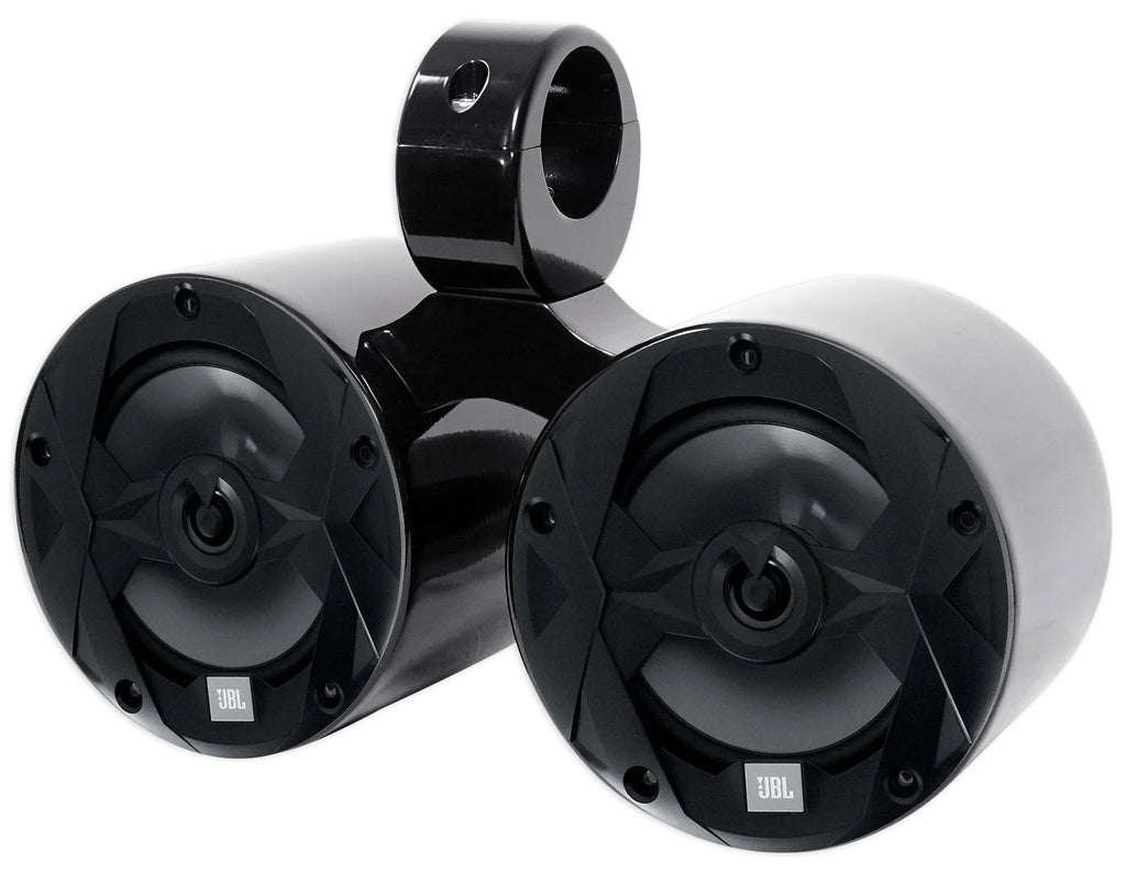 Black Marine Boat 6.5" Wakeboard Tower Speakers M18561