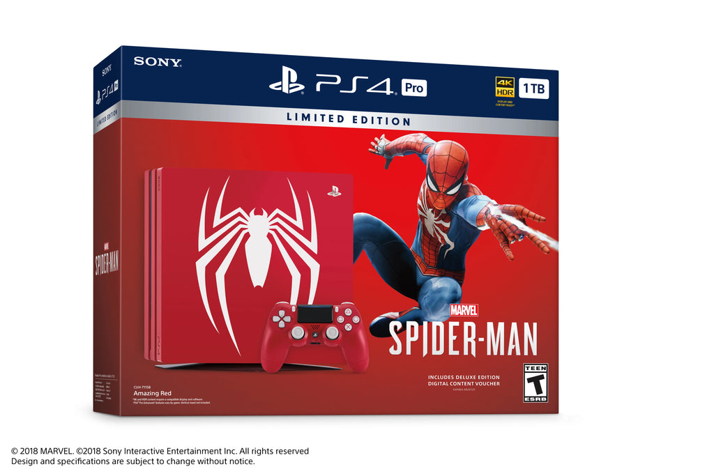 Red 1TB PS4 Pro Bundle N813340