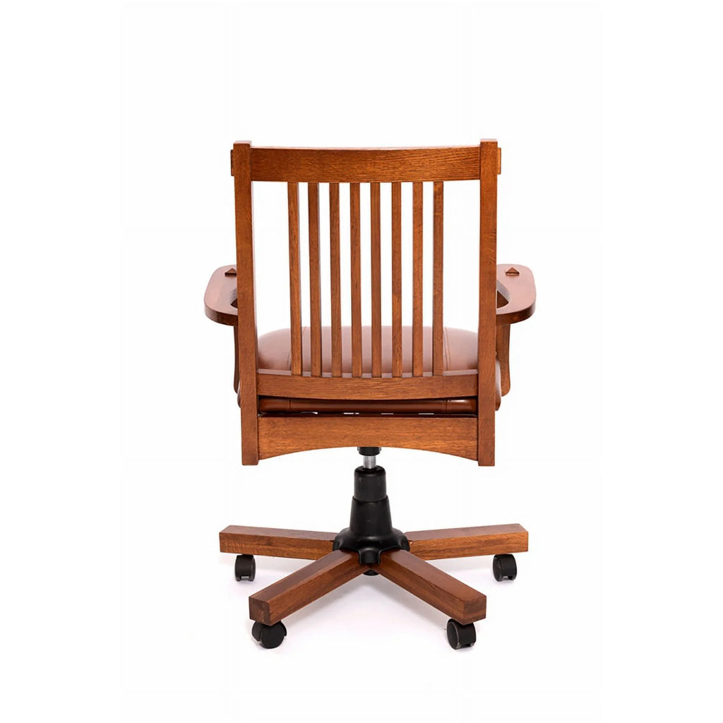 Wood Office Chair in Oak E8841