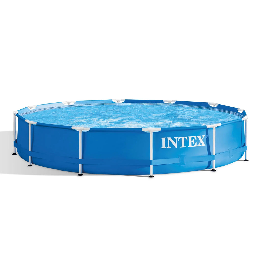 12' x 30'' Metal Frame Above Ground Swimming Pool with Filter Pump Q5921