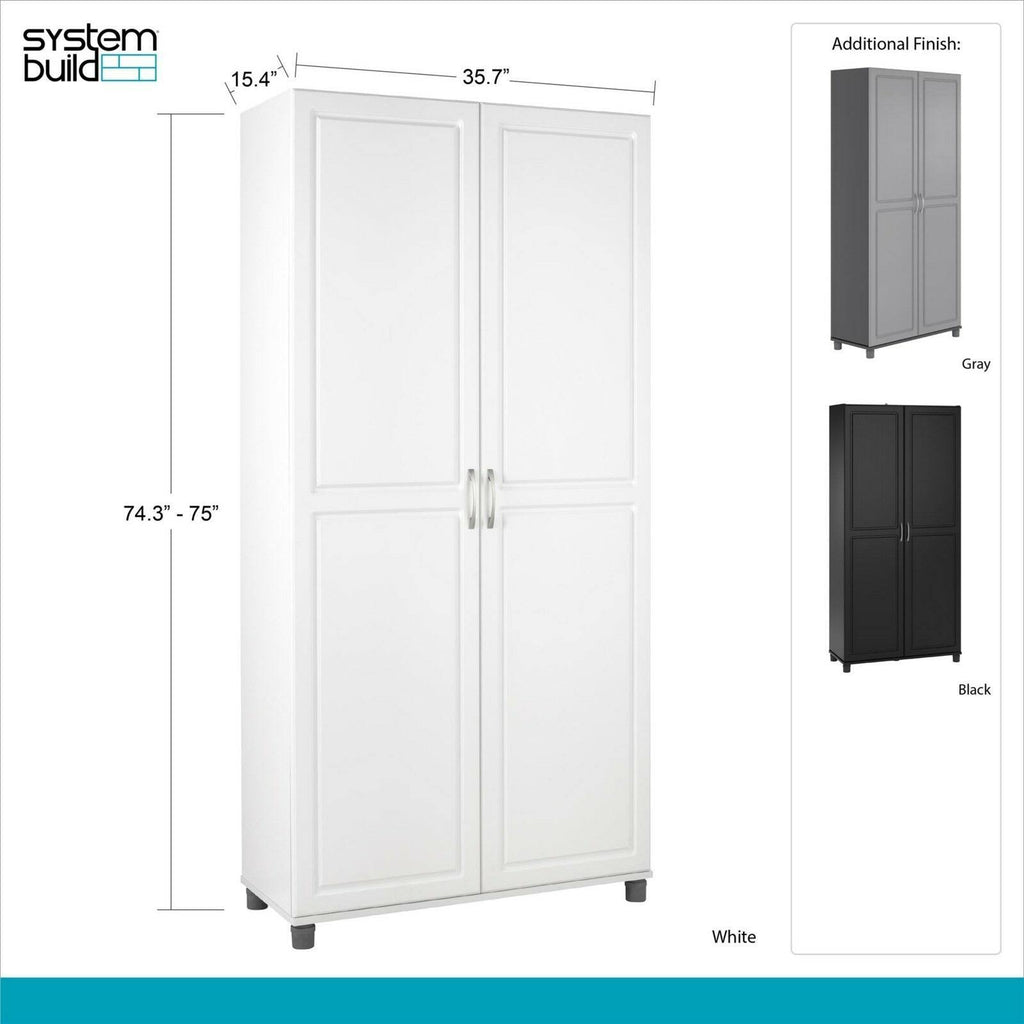 Utility Storage Cabinet, Gray K661