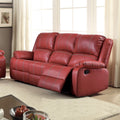 Red PU Motion Sofa L9924