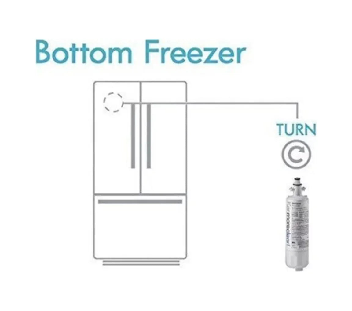 3 Pack Refrigerator Water Filter C282431