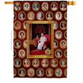 28 x 40 in. Double-Sided Decorative House Flag O262