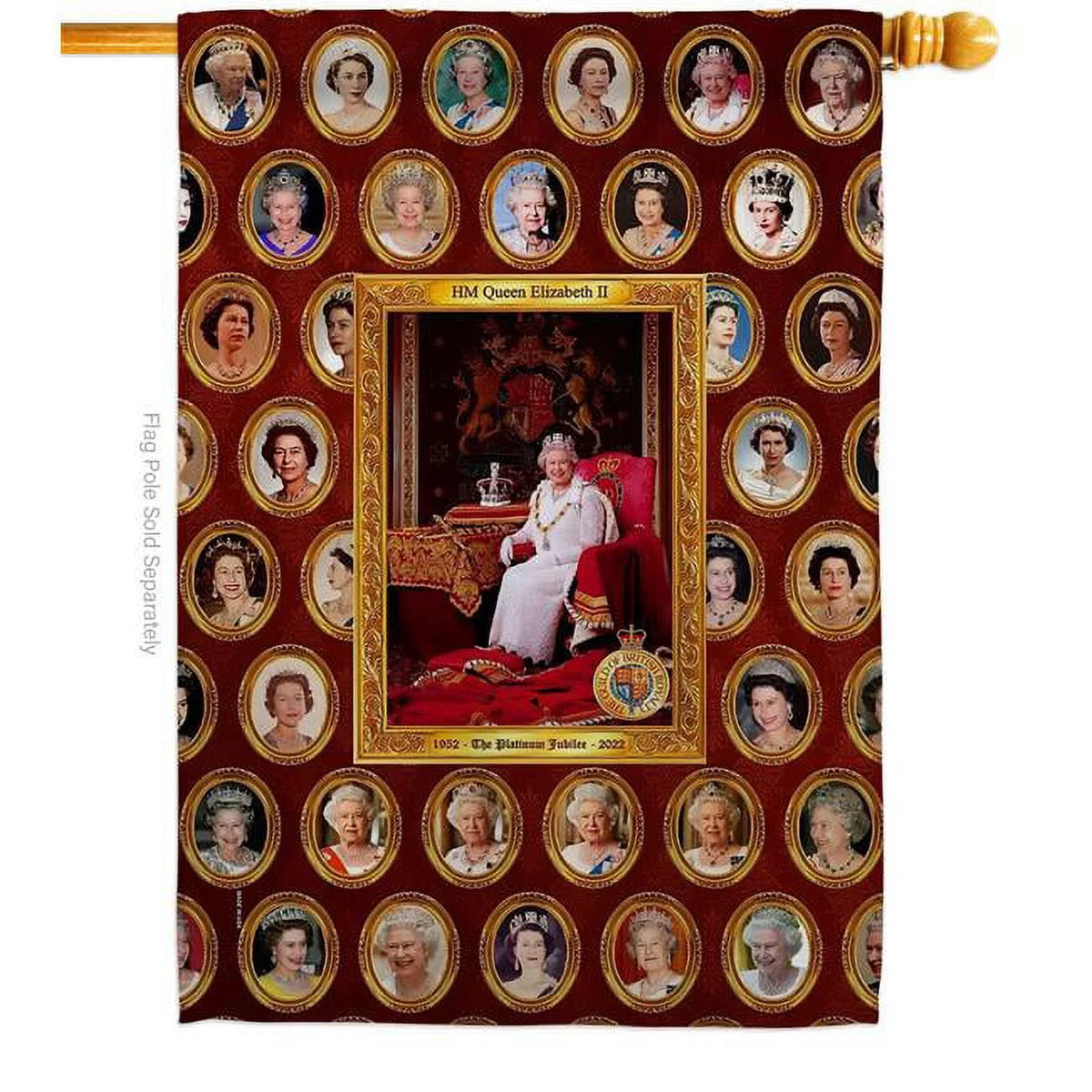 28 x 40 in. Double-Sided Decorative House Flag O262