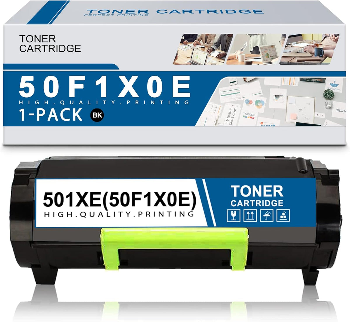 Compatible Remanufactured Black Toner Cartridge X177