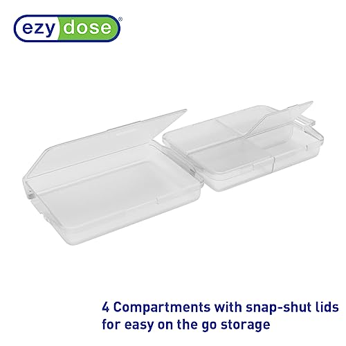 Gray Magnetic Pill Case with 7 Compartments C73387