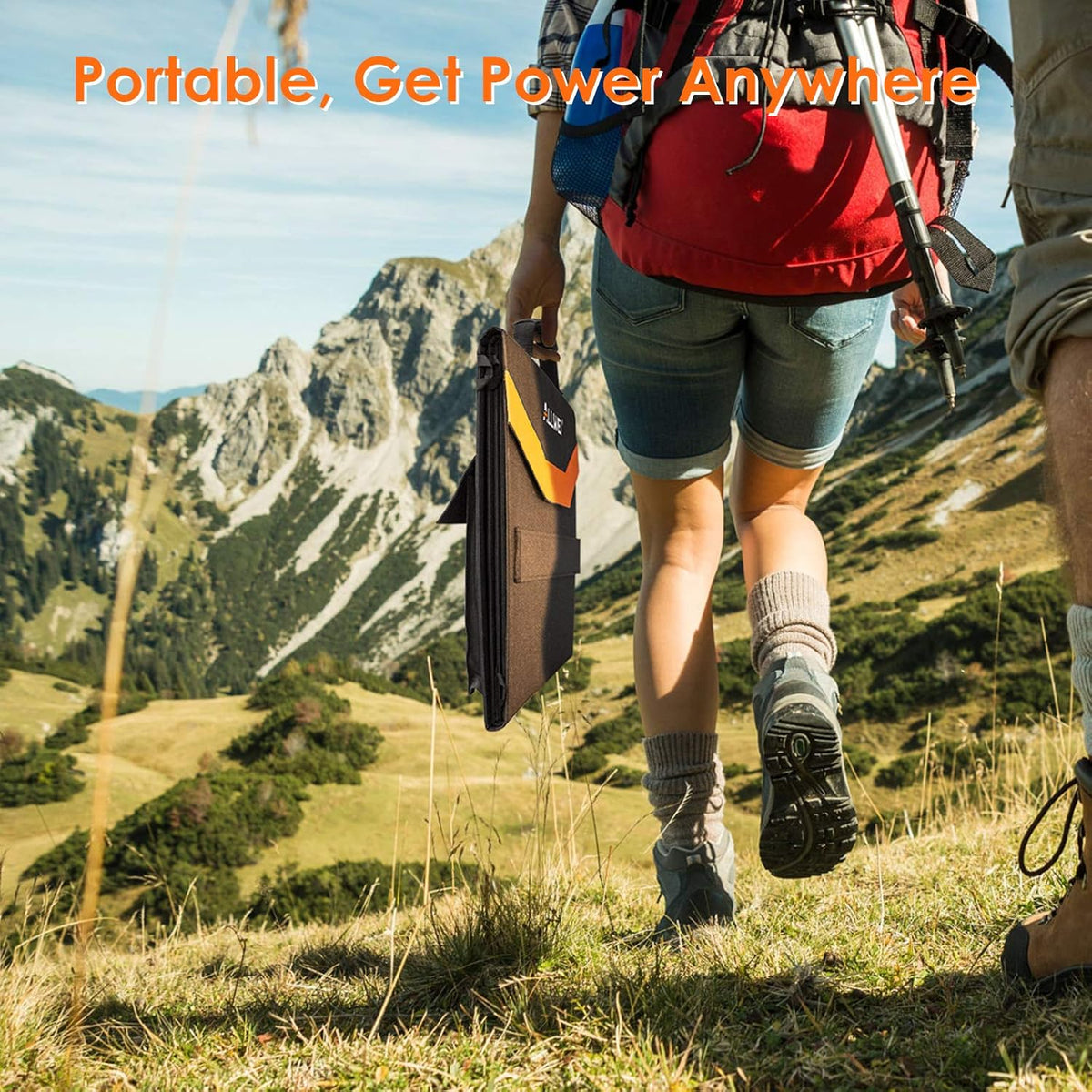 60W Portable Foldable Solar Panel W3167
