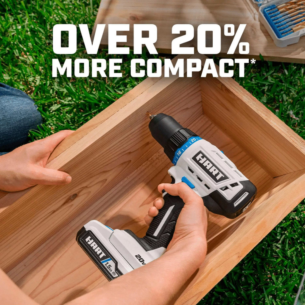 Cordless 1/2-inch Drill/Driver Kit with 2 Batteries G360