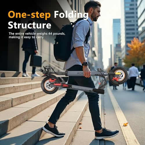 800W 28 MPH Folding Electric Scooter S2384