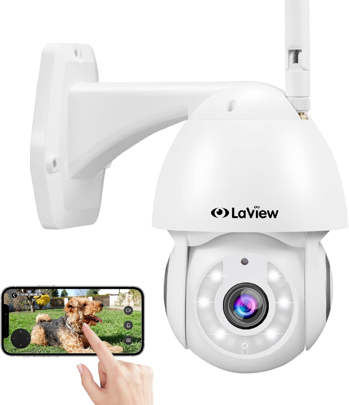 Outdoor Wired Security Camera with Starlight Color Night Vision M369781