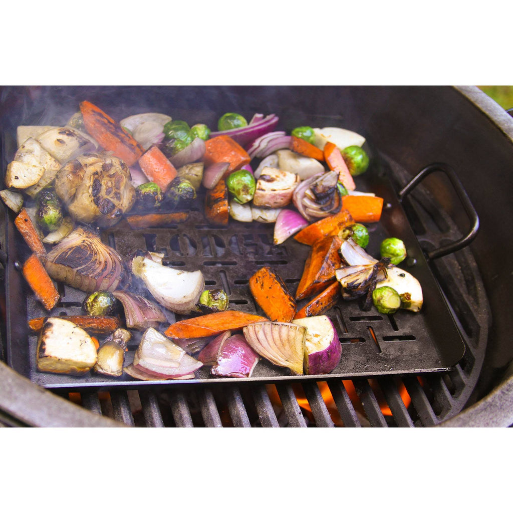 Seasoned Carbon Steel Grilling Pan J93582