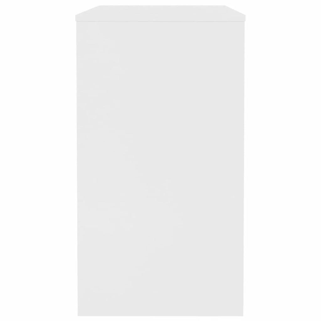 White Chipboard Computer Desk U69520