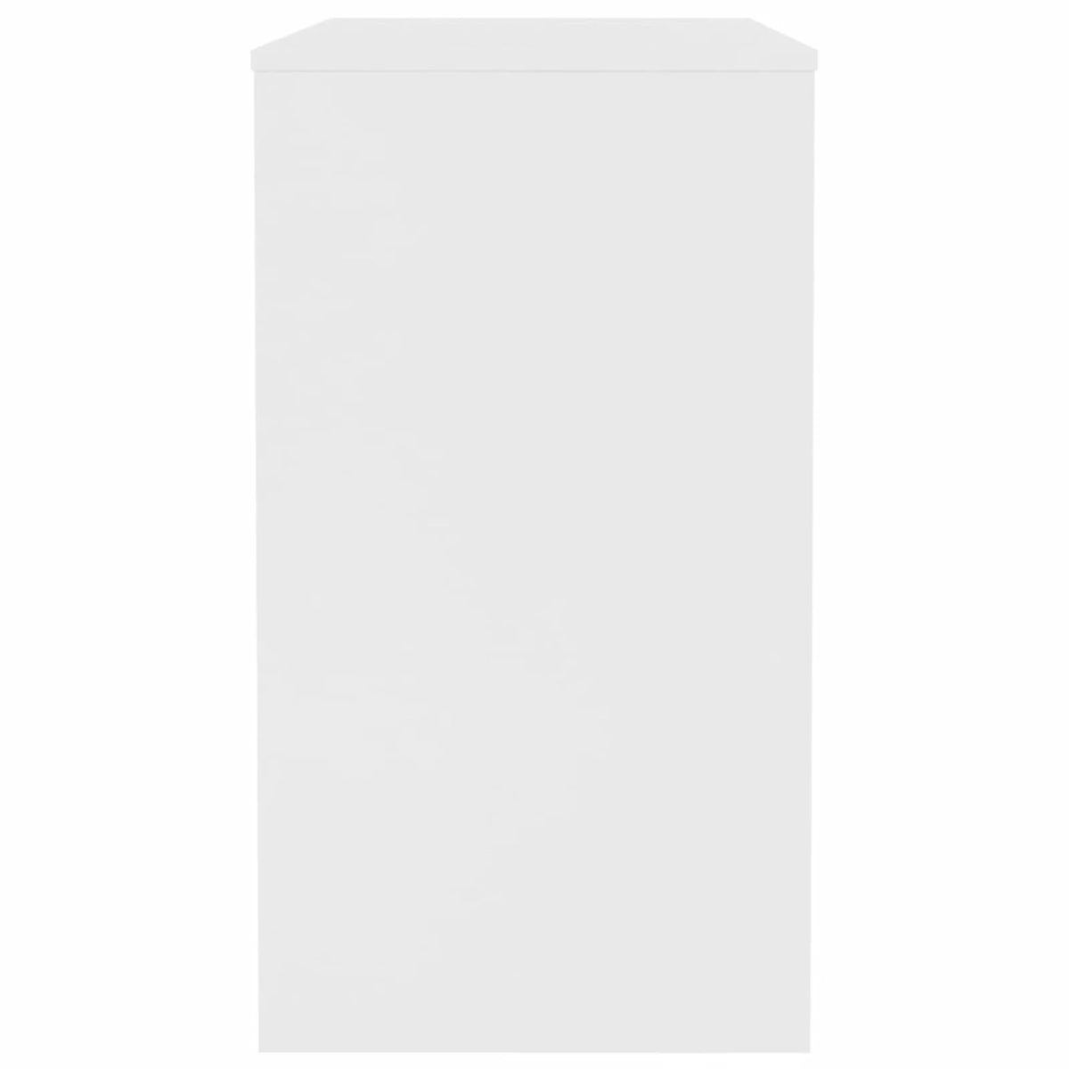 White Chipboard Computer Desk U69520