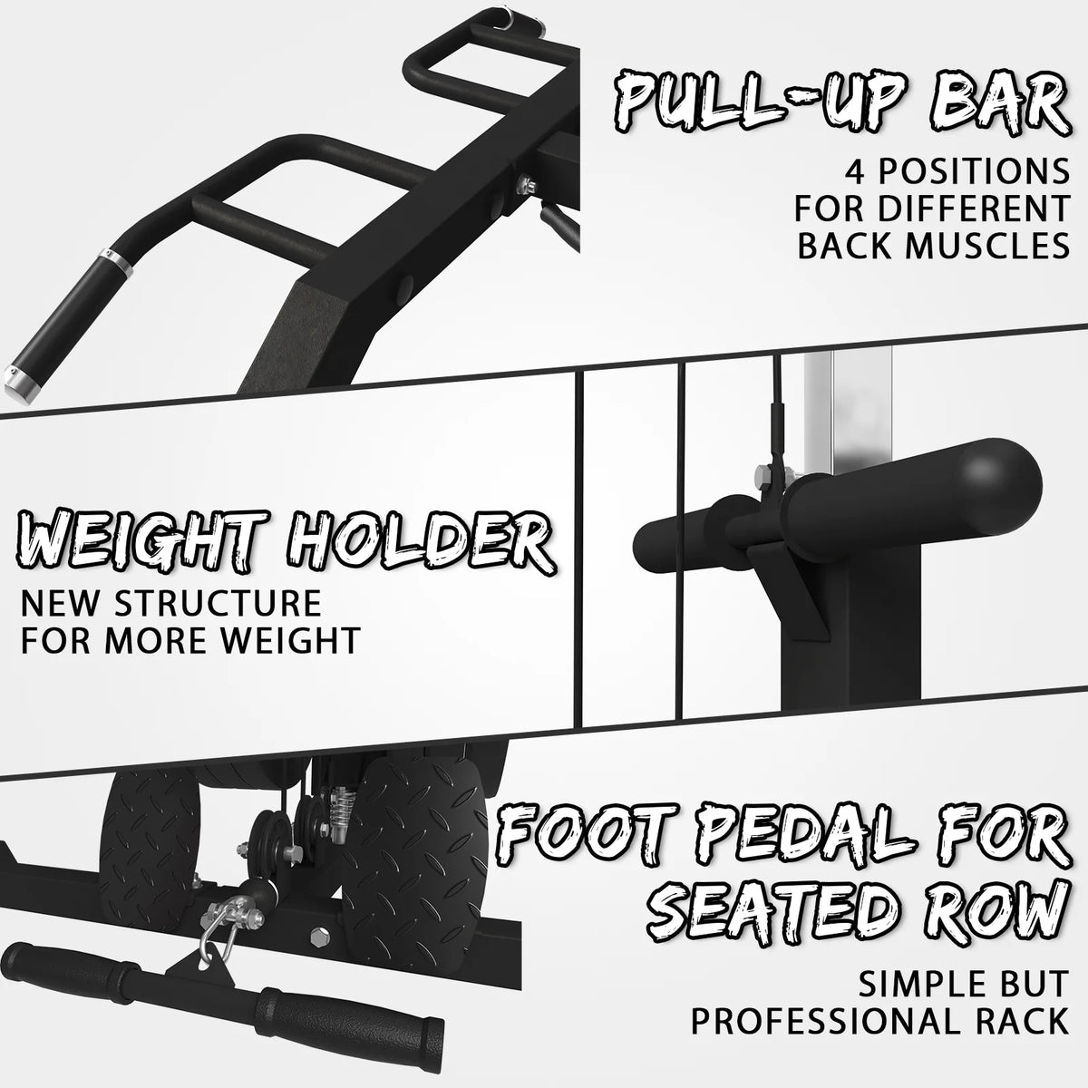 Smith Machine Squat Rack with Cable Crossover System O930997