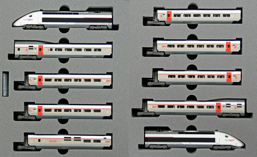 10-Car N Gauge Train Set O515