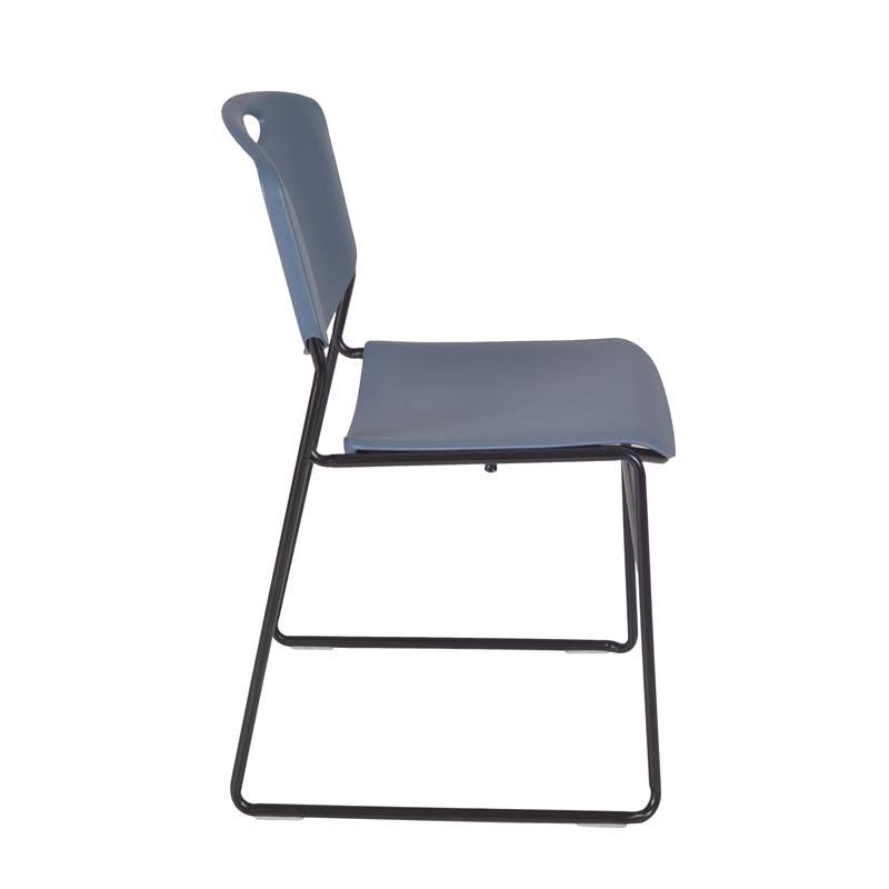 Square Breakroom Table with 4 Stack Chairs I133475
