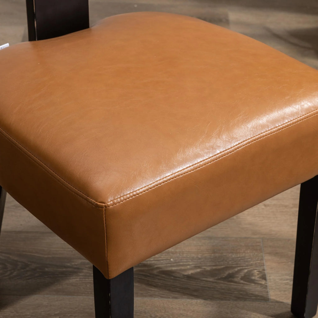 Upholstered PU Leather Dining Chairs Set of 8 H471169