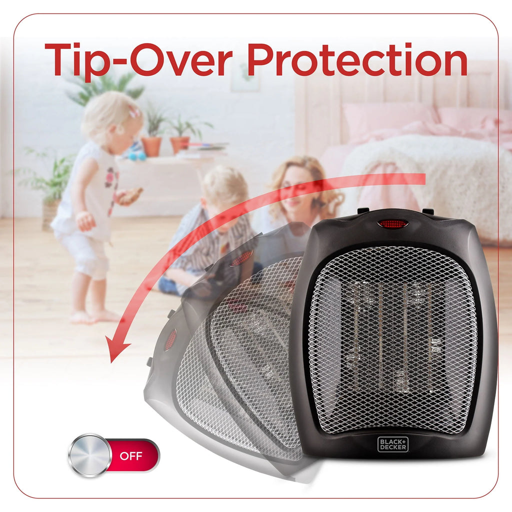 Ceramic 1500W Portable Space Heater E7435