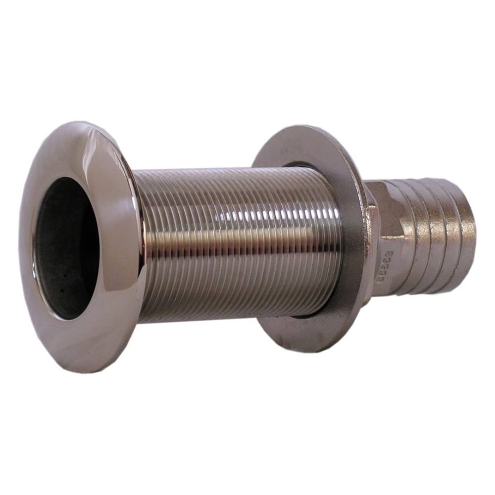Stainless Steel Thru Hull with Barb D38940