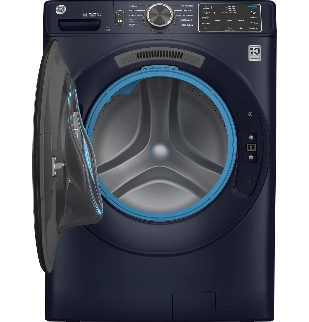 White Front Loading Washer H6036