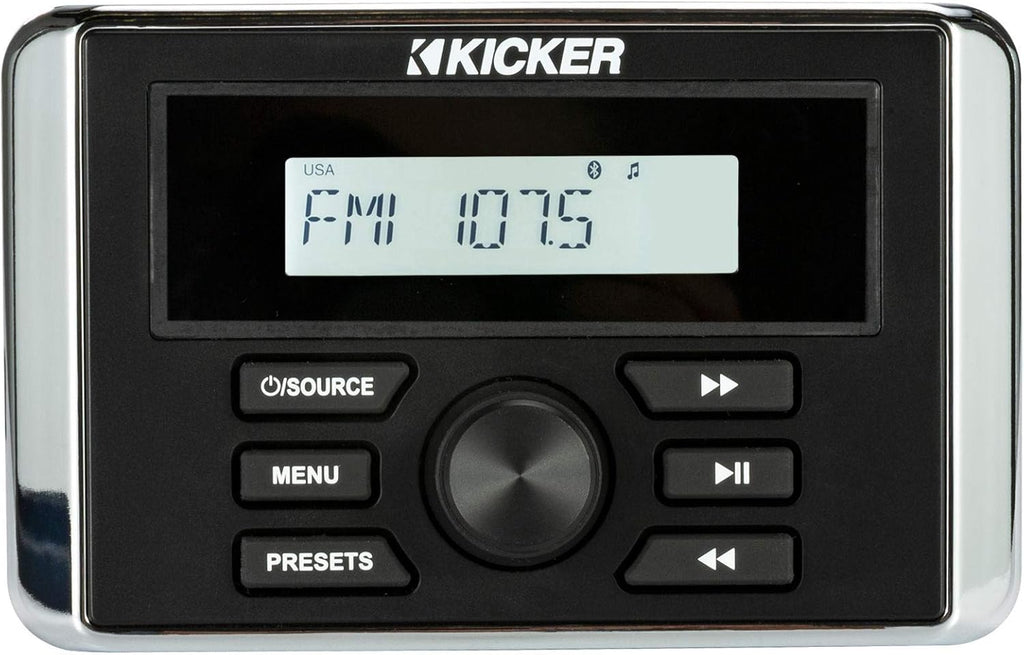 Waterproof Marine Radio with Dash Kit I4103