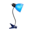 Blue Adjustable Clip Lamp Light V5034