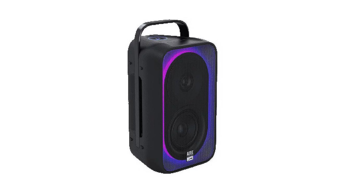 Portable Bluetooth Wireless Party Speaker with LED Lights, Black U100