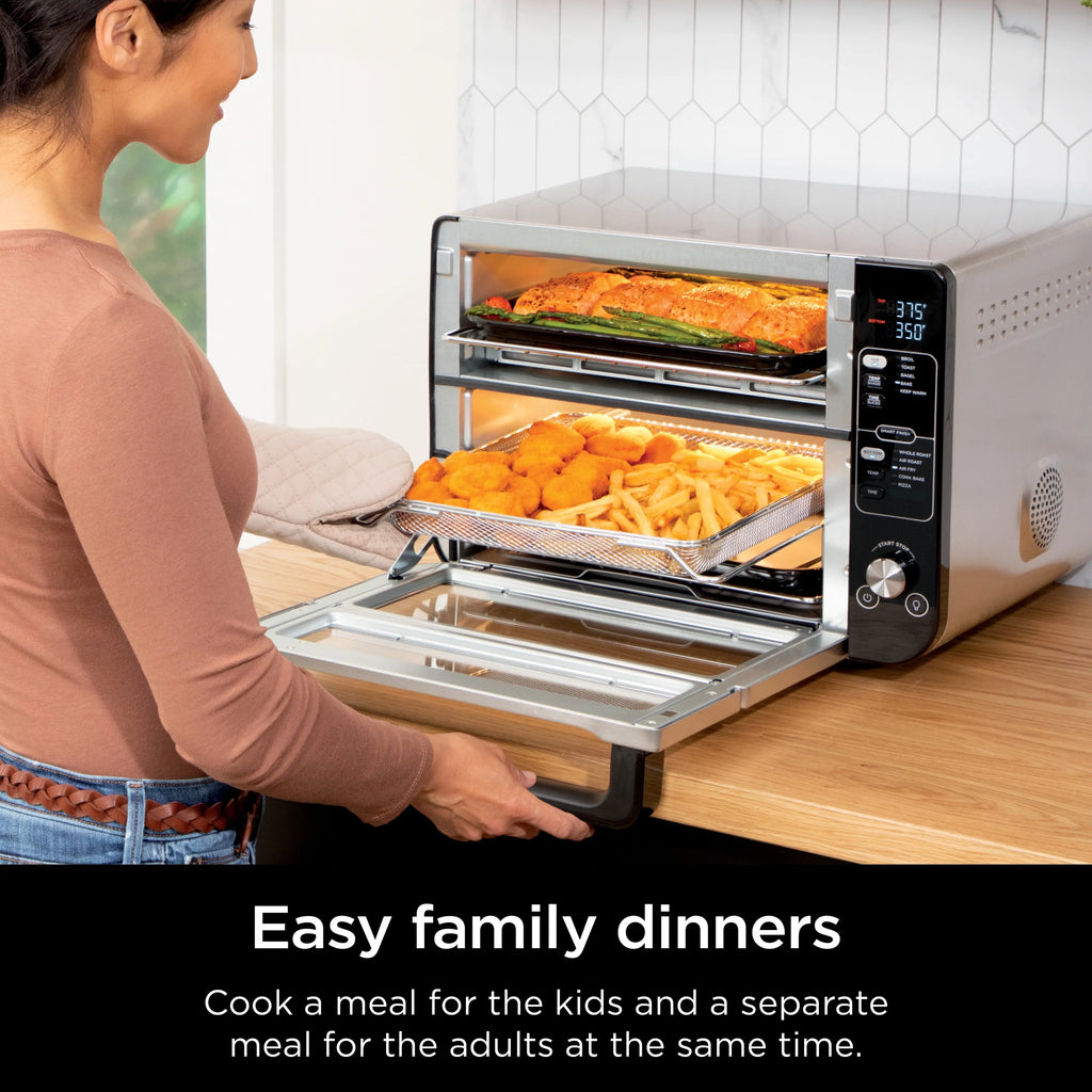 10-in-1 Double Oven with Convection and Air Fry E893