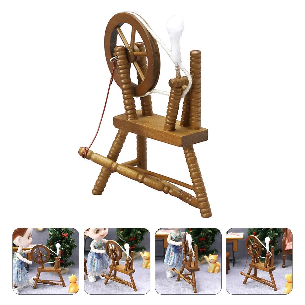 Miniature Textile Making Car Playhouse Furniture Toy O730