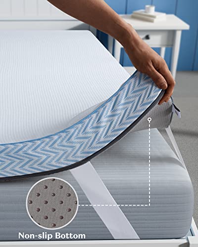 Firm 3 Inch Memory Foam Mattress Topper Full Size H27203