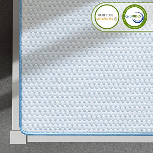 Firm 3 Inch Memory Foam Mattress Topper Full Size H27203