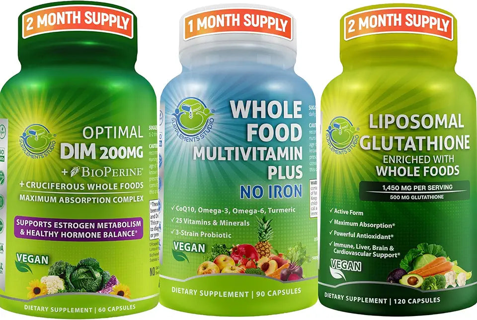 Whole Food Multivitamin with Liposomal Glutathione & DIM W469