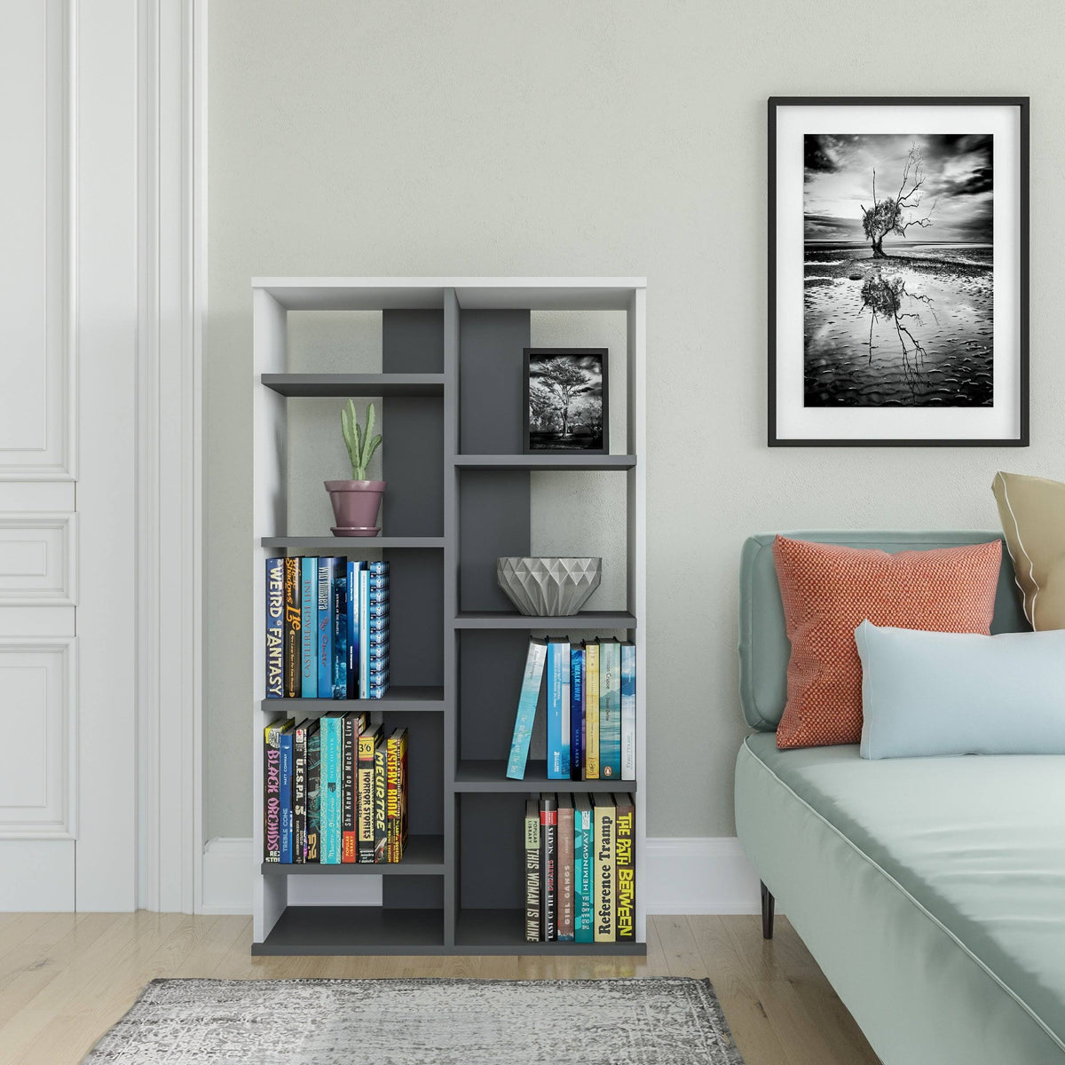 Modern Bookcase H6990
