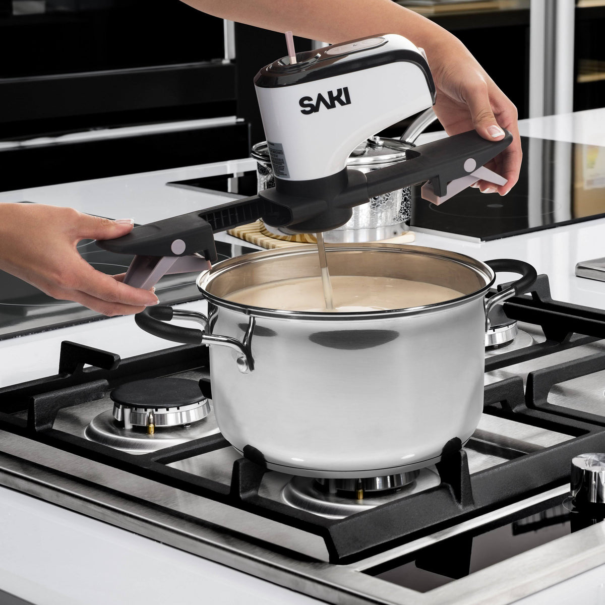 Automatic Pot Stirrer with 2 Speeds, Adjustable J193