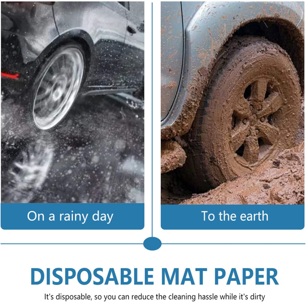 Disposable Paper Car Floor Mats Q15712
